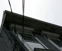 Cette image montre une vue de la corniche en surplomb et les consoles sous les entablements; City of Saint John