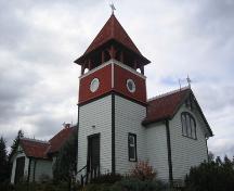 View of Holy Trinity Anglican Church, Red Deer County (October 3, 2007); Red Deer County