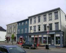 This photograph shows some of the Water Street streetscape, 2007; Town of St. Andrews