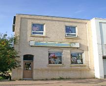 Primary elevation, from the south, of the Law Office Building, Swan River, 2007; Historic Resources Branch, Manitoba Culture, Heritage, Tourism and Sport, 2007