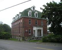 Front and north elevations, Stella Maris Convent, Pictou, Nova Scotia, 2005.; Heritage Division, NS Dept. of Tourism, Culture and Heritage, 2005