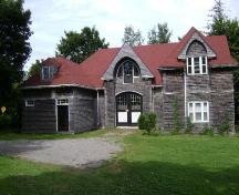 This photograph shows the carriage house which was also designed by the Maxwell's, 2007; Town of St. Andrews