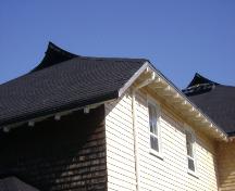 This photograph shows the signature shingle work of the Maxwell brothers, 2008; Town of St. Andrews