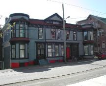 This photograph shows the contextual view of the building, 2007; City of Saint John