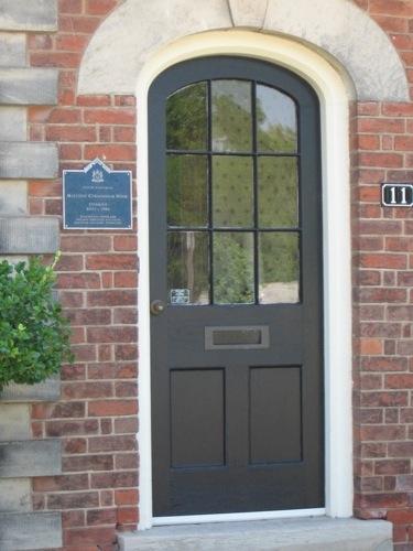 Front Door, Cunningham House, 2008