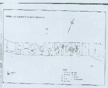 Of note are the remains of nine longhouses.; Archaeological Services Inc. n.d.