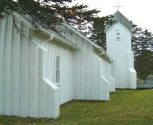Buttresses, St. Peter's and St. John's, Baddeck, Nova Scotia, 2004.
; Heritage Division, NS Dept. of Tourism, Culture and Heritage, 2004.