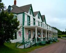 Front elevation, Ottawa House, Partridge Island, NS, 2005.; Heritage Division, Dept. of Tourism, Culture and Heritage, Province of NS, 2005