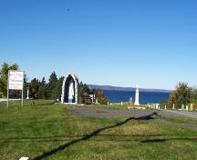  View at entrance St. Thomas of Villa Nova Cemetery, 2696 Tosail Road, Topsail, Conception Bay South, Photo taken August 2006; Kim Barnes, Town of Conception Bay South, 2007