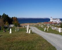 North view of St. Thomas of Villa Nova Cemetery. Photo taken August 2006; Kim Barnes, Town of Conception Bay South, 2007