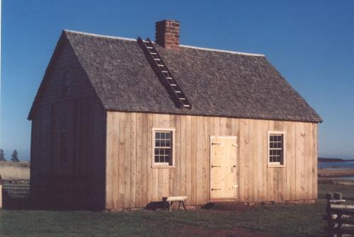 Showing rare Acadian vernacular style