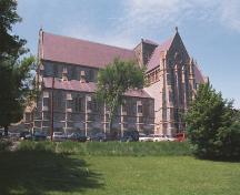 Exterior view of the Anglican Cathedral of St. John the Baptist, 016 Church Hill, St. John's, NL.; HFNL 2005