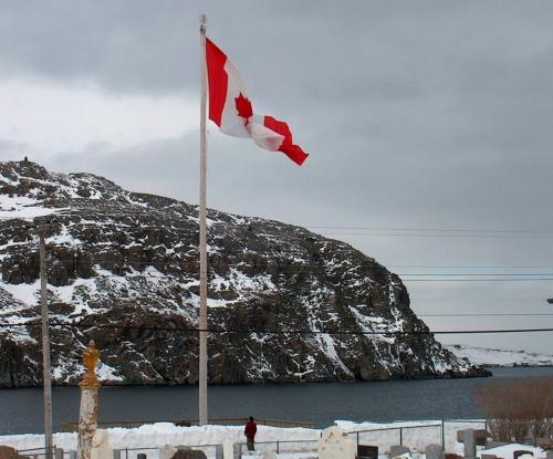 View of Lighthouse Point, Cupids, NL