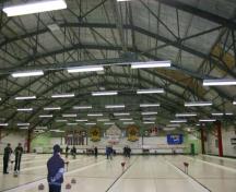 Interior view of the Granite Curling Club, Winnipeg, 2007; Historic Resources Branch, Manitoba Culture, Heritage and Tourism, 2007