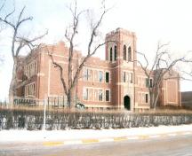 Front façade of Central School, 2003.; Government of Saskatchewan, James Winkel, 2003