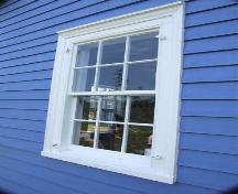 Window detail, New Jerusalem Farm on McNutt's Island, Nova Scotia; Heritage Division, NS Dept. of Tourism, Culture and Heritage, 2009