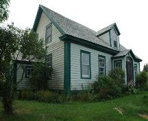 Side and front elevations of the Pettipas House, at Tracadie, Antigonish County.; Heritage Division, Dept. of Tourism, Culture and Heritage, 2009.