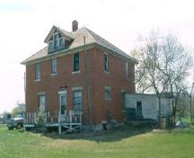 Front view of the Morine Farm Residence, 2004; Government of Saskatchewan, Frank Kovremaker 2001