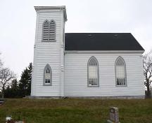 South elevation, Saint Stephen's Anglican Church, Tusket, NS; Heritage Division, NS Dept. of Tourism, Culture and Heritage, 2009