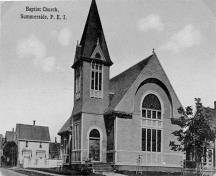 Postcard image of church, c. 1910; Doug Murray, Postal Historian