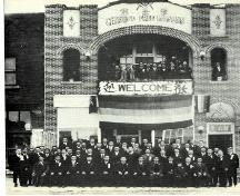 Chinese Free Masons Building Provincial Historic Resource (circa 1924); City of Lethbridge Archives, circa 1924