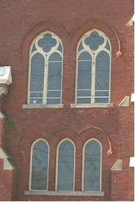 Detailed View of Facade Windows