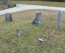 Burial Ground, Gavelton Meeting House, Gavelton, NS, 2009.; Heritage Division, NS Dept. of Tourism, Culture & Heritage, 2009.