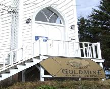 Entrance, Heritage Goldenville Society, Goldenville, N.S.; Heritage Division, NS Dept. of Tourism, Culture and Heritage, 2009