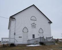 Front elevation, Renwick United Church, Linden, NS, 2009.; Heritage Division, NS Dept of Tourism, Culture and Heritage, 2009