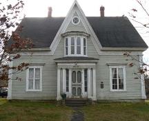 North elevation, Peter Lent Hatfield House, Tusket, NS; Heritage Division, NS Dept. of Tourism, Culture and Heritage, 2009