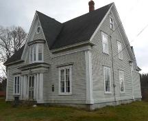 North and west elevations, Peter Lent Hatfield House, Tusket, NS; Heritage Division, NS Dept. of Tourism, Culture and Heritage, 2009
