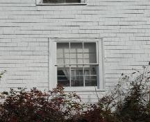 Window detail, MacFarlane House, Mull River, Nova Scotia; Heritage Division, NS Dept. of Tourism, Culture and Heritage, 2002