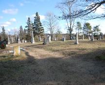 Southeastern View, Tusket Cemetery, Tusket, NS, 2009.; Heritage Division, NS Dept. of Tourism, Culture & Heritage, 2009.