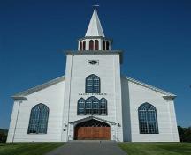 Front Perspective, St. Peter's Roman Catholic Church, Tracadie, Nova Scotia, 2009.; Heritage Division, N.S. Dept. of Tourism, Culture and Heritage, 2009.