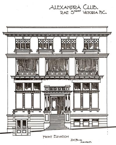 Drawing ('Victoria Architecturally', 1911)
