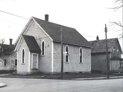 Showing former church, c 1970