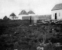 General view of Fort Resolution in 1907.; Parks Canada/Parcs Canada 1907.