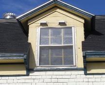 One of the wall dormers on the James Atkins House in the Town of Lockeport, NS.; NS Dept. of Tourism, Culture & Heritage, 2009