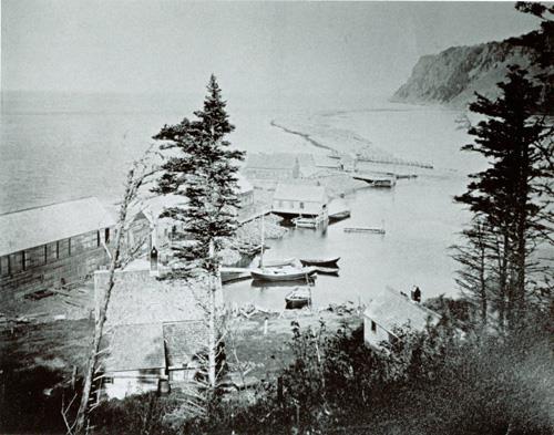 Dark Harbour Pond circa 1900