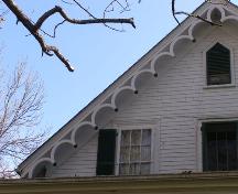 A detail of the verge trim on the Colin Locke House in the Town of Lockeport, NS.; NS Dept. of Tourism, Culture & Heritage, 2009