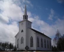 Union Presbyerian Church, front and north elevations, Albert Bridge, N.S.; Heritage Division, NS Dept. of Tourism, Culture and Heritage, 2009

