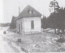 Historic image of the Old Power House taken circa 1929; Grand Manan Archives 