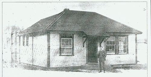 BC Provincial Police Station, circa 1913