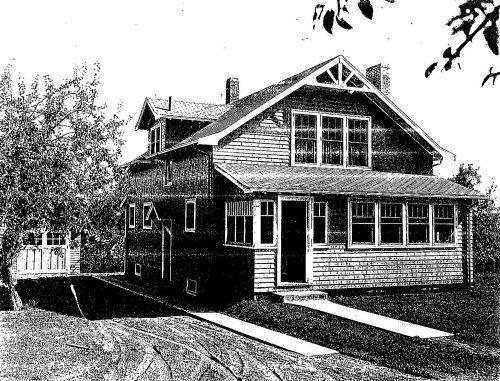 McElvy House circa 1935