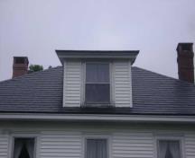This photograph illustrates the shed dormer of the residence, 2009; Town of St. Andrews