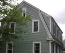 This photograph shows the side view of the residence, 2009; Town of St. Andrews