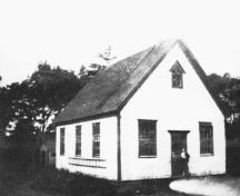 Archive image of school, 1931; Alberton Museum Collection