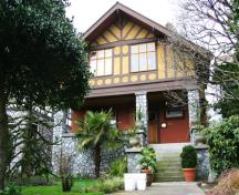 Exterior of the Hainsworth Residence; City of New Westminster, 2008