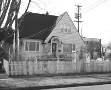 Exterior view of the Armitage House; City of New Westminster, 2008