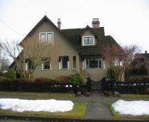 Thomas and Alice Morgan House; City of New Westminster, 2009